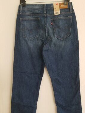 Levi’s 529 Curvy Straight 519560004 Color Blue Jeans Brand New with tags